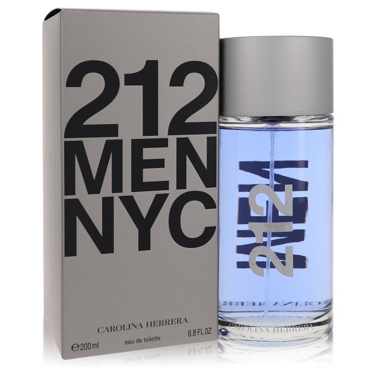 212 by Carolina Herrera Eau De Toilette Spray 6.8 oz for Men