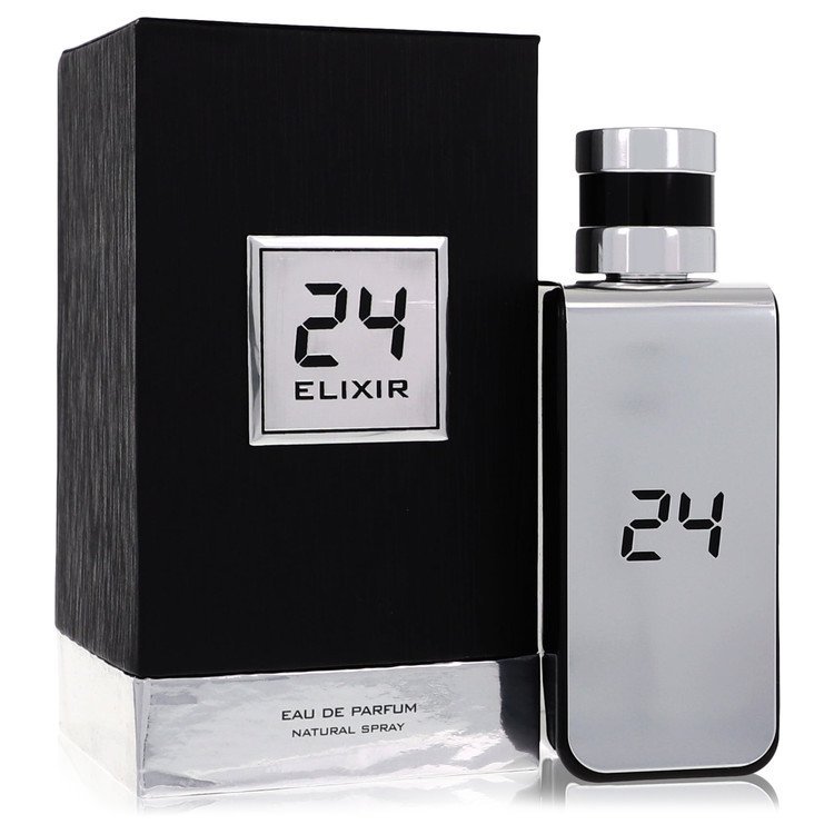 24 Platinum Elixir by ScentStory Eau De Parfum Spray 3.4 oz for Men