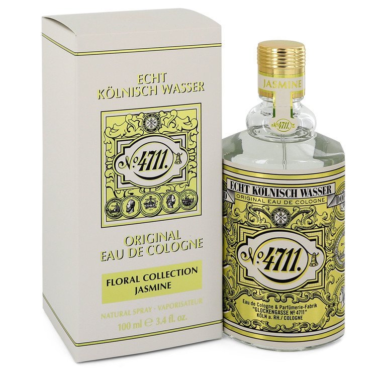 4711 Floral Collection Jasmine by 4711 Eau De Cologne Spray (Unisex) 3.4 oz for Men