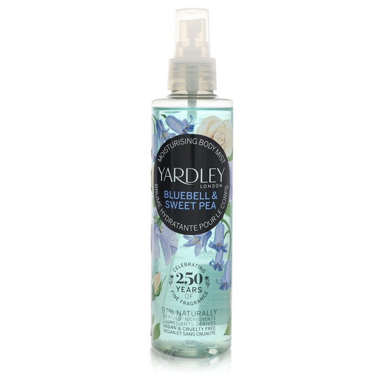 Yardley Bluebell & Sweet Pea by Yardley London Moisturizing Body Mist 6.8 oz for Women