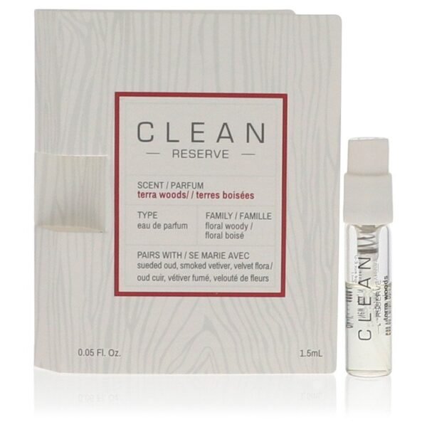 Clean Terra Woods Reserve Blend by Clean Vial (sample) .05 oz for Women