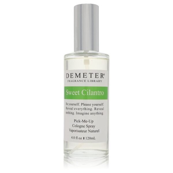 Demeter Sweet Cilantro by Demeter Cologne Spray (Unisex Unboxed) 4 oz for Men