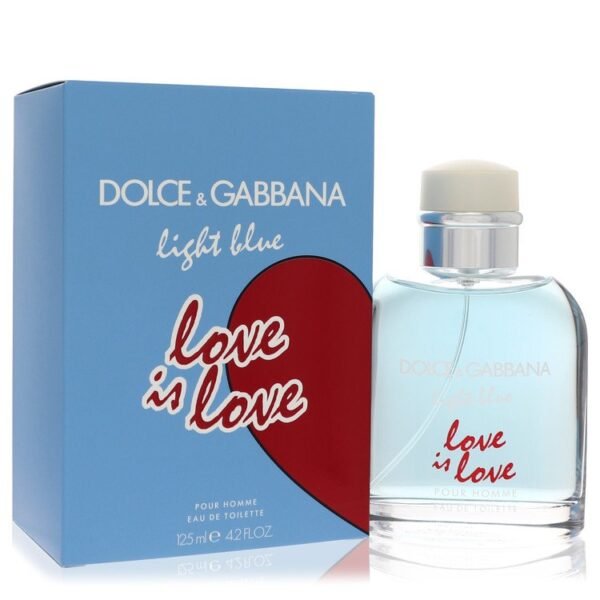 Light Blue Love Is Love by Dolce & Gabbana Eau De Toilette Spray 4.2 oz for Men