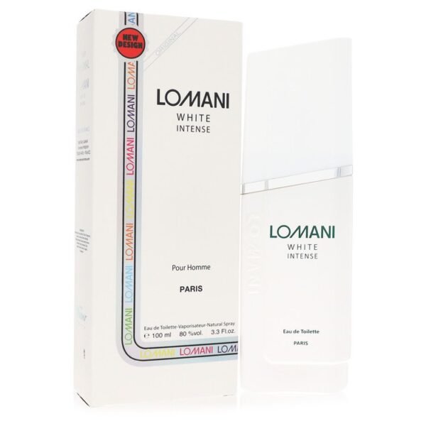 Lomani White Intense by Lomani Eau De Toilette Spray 3.3 oz for Men