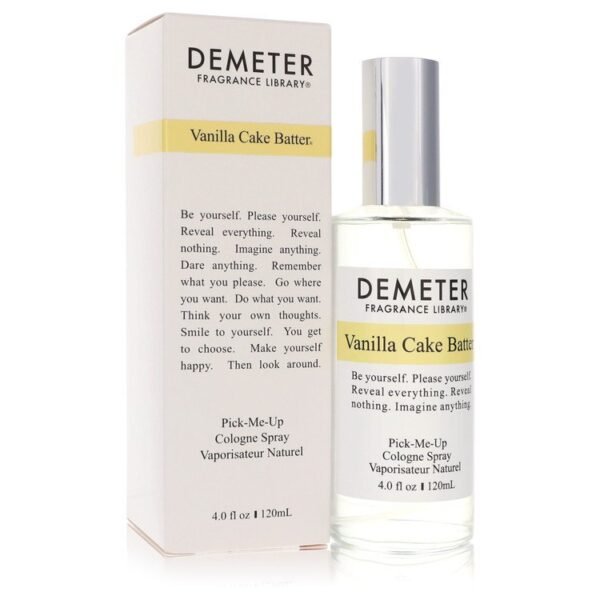 Demeter Vanilla Cake Batter by Demeter Cologne Spray 4 oz for Women