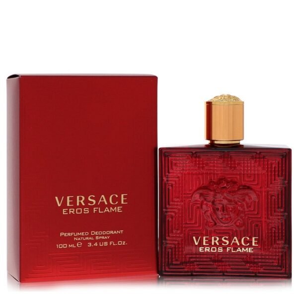 Versace Eros Flame by Versace Deodorant Spray 3.4 oz for Men